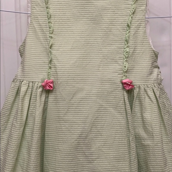 Polly Flinders light green dress size 5 - Picture 4 of 6